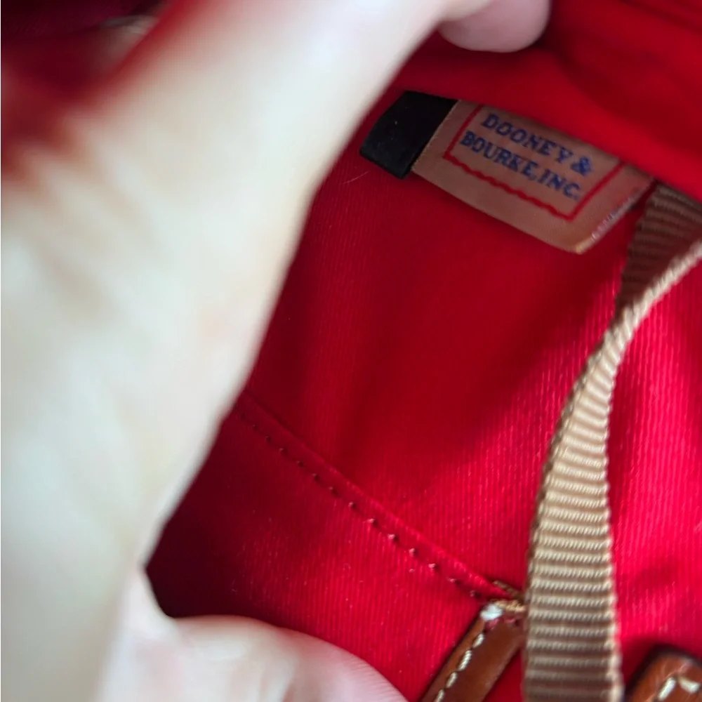Dooney and Bourke Pebble Leather‎ Zip Top Satchel